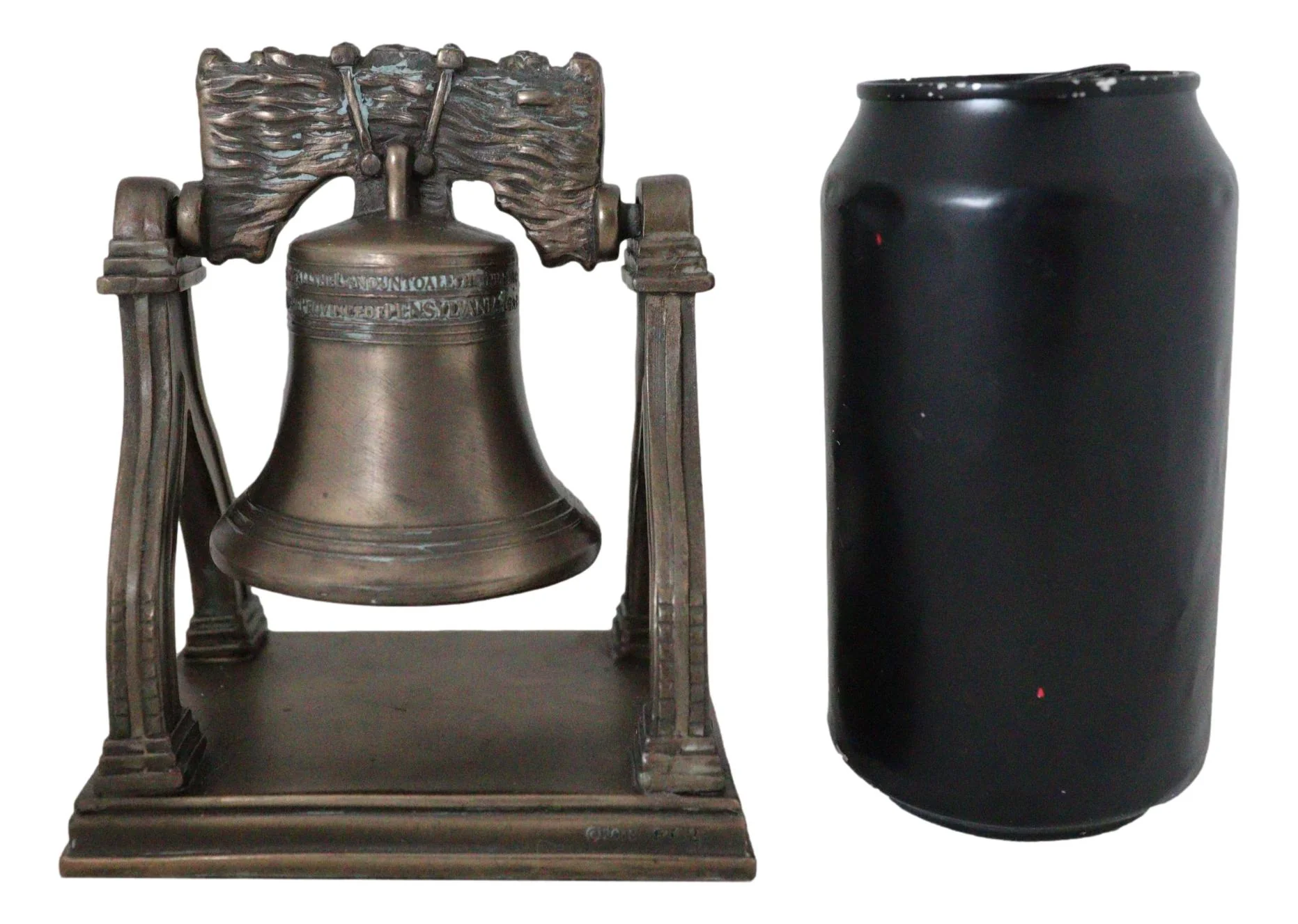 Ebros Independence Hall Liberty Bell Statue 5"Tall American Freedom - Image 7