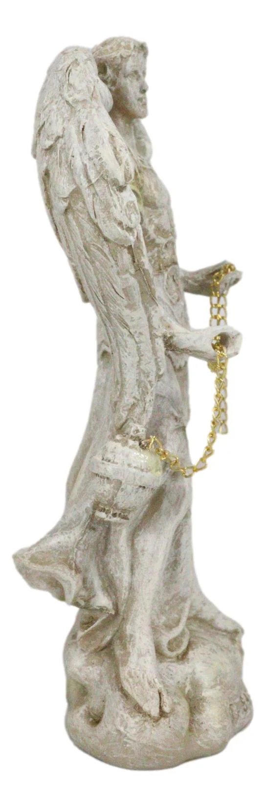 Ebros Holy Archangel Saint Sealtiel Statue 5"H Prayer of God Worship And Intercession - Image 2