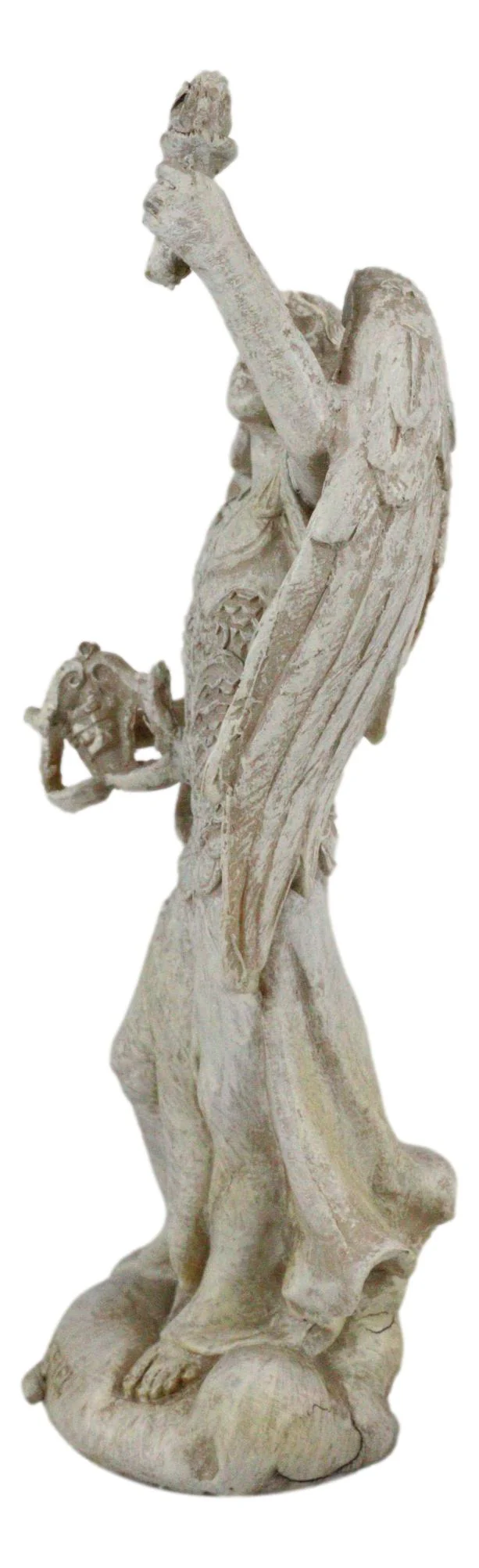 Ebros Archangel Saint Uriel Statue 5"H Light And Fire Of God Patron of Confirmation - Image 6