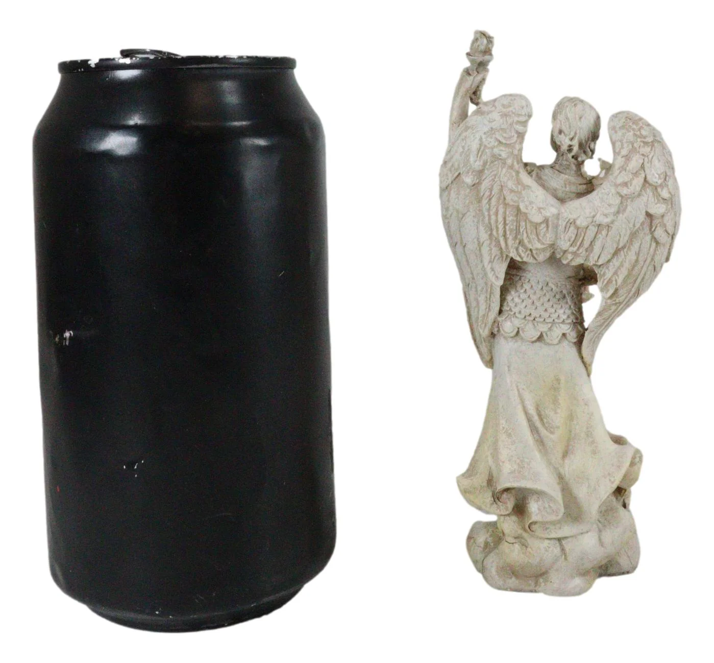 Ebros Archangel Saint Uriel Statue 5"H Light And Fire Of God Patron of Confirmation - Image 8