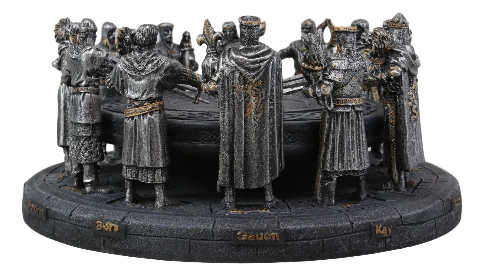 Ebros King Arthur and The Knights of The Round Table Decorative Statue 11" Wide - Image 2