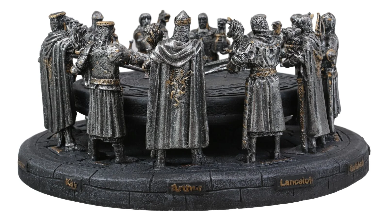 Ebros King Arthur and The Knights of The Round Table Decorative Statue 11" Wide - Image 4