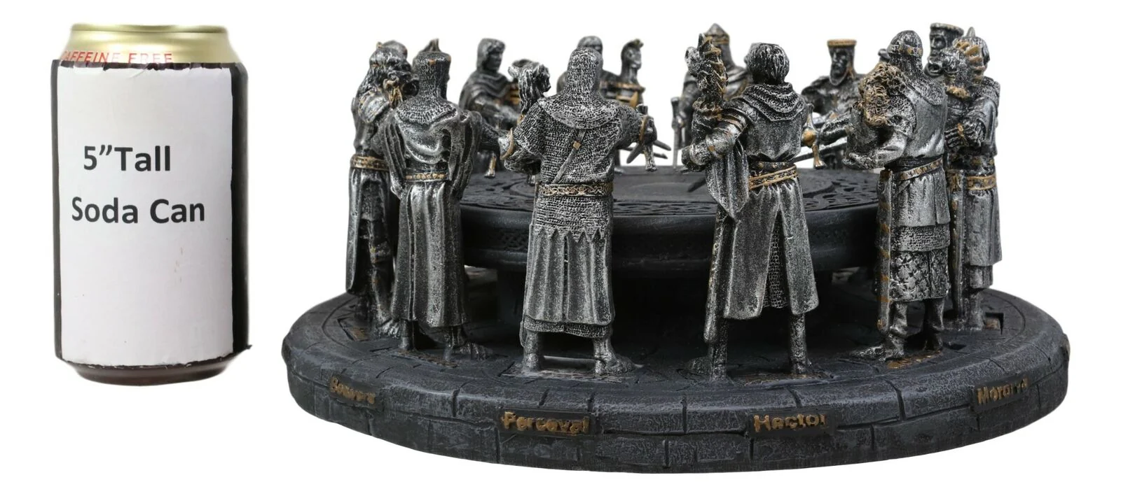 Ebros King Arthur and The Knights of The Round Table Decorative Statue 11" Wide - Image 8