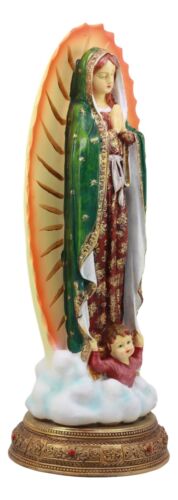 Ebros Large Blessed Virgin Our Lady of Guadalupe Statue 16.25"Tall Holy Mother Mary - Image 2