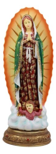 Ebros Large Blessed Virgin Our Lady of Guadalupe Statue 16.25"Tall Holy Mother Mary - Image 3