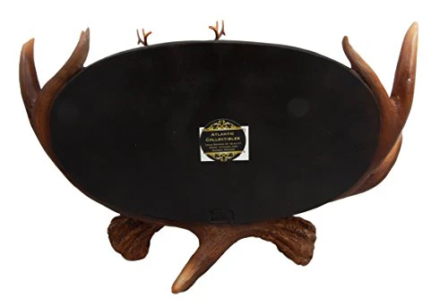 Ebros Large Rustic Woodlands Antlers Scene Deer Buck Doe and Fawn Family Wall Plaque 14"L - Image 4