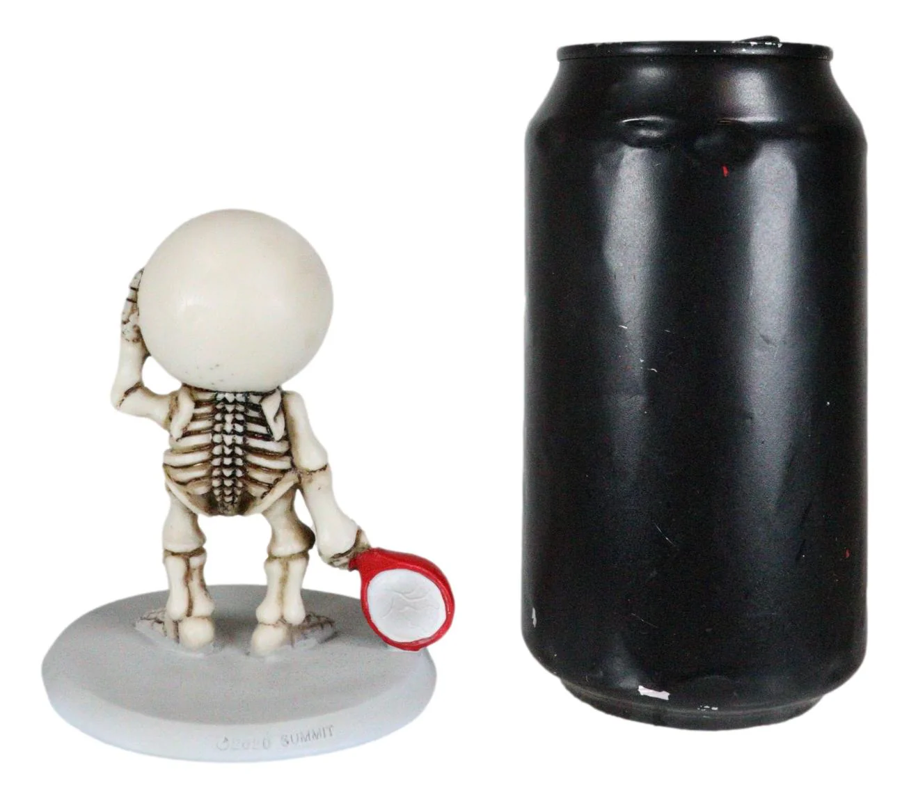 Ebros Lucky Breaks A Mirror Collectible Figurine 3.5" Tall Skeleton Boy Statue - Image 7