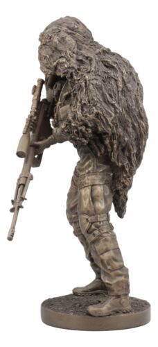 Ebros Military Marksman Marine Camouflage Sniper Statue Modern Warfare Specialist Unit Figurine Behind Enemy Lines - Image 5