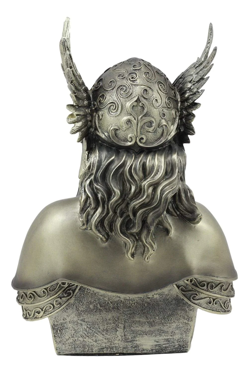 Norse Viking Poetic Edda Goddess Valkyrie Bust Statue 11"H Odin's Iron Maiden - Image 4