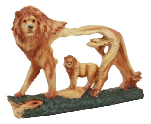 Ebros Rustic Safari African Savannah Pride Lion King Scene Figurine 7"Long - Image 4