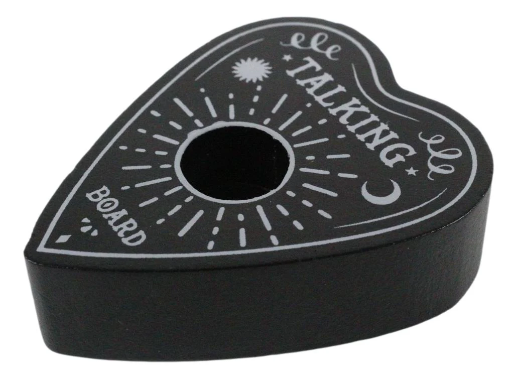 Ebros Set Of 8 Occult Ouija Spirit Board Planchette Heart Candle Stick Holder - Image 5