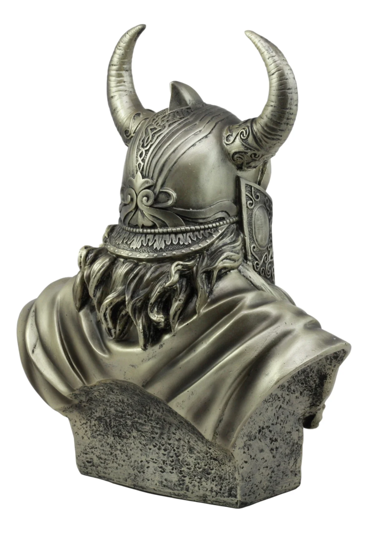 Ebros Warrior God Odin The Alfather Bust Statue 12"H Norse Viking God Odin Ruler Of Asgard Sculptural Figurine - Image 2