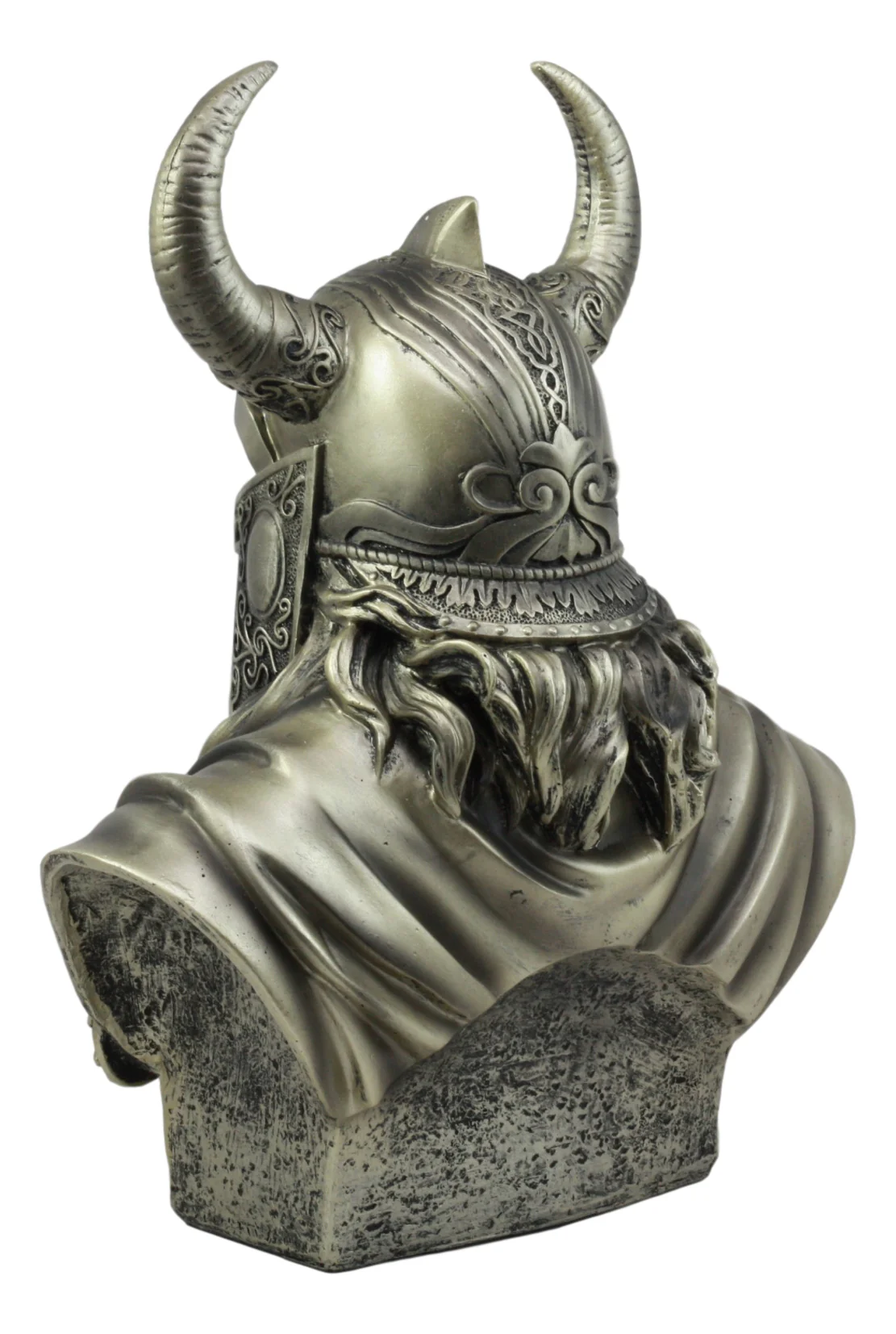 Ebros Warrior God Odin The Alfather Bust Statue 12"H Norse Viking God Odin Ruler Of Asgard Sculptural Figurine - Image 6