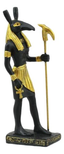 Egyptian God Of Chaos And Desert Seth Dollhouse Miniature Statue Gods Of Egypt - Image 3