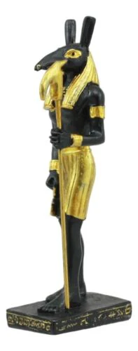 Egyptian God Of Chaos And Desert Seth Dollhouse Miniature Statue Gods Of Egypt - Image 4