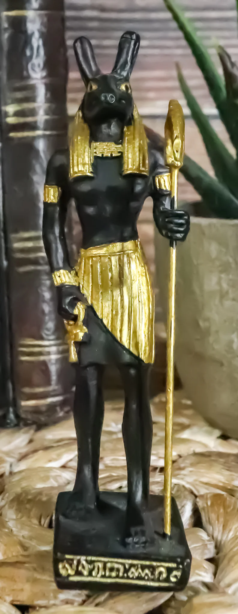 Egyptian God Of Chaos And Desert Seth Dollhouse Miniature Statue Gods Of Egypt - Image 5