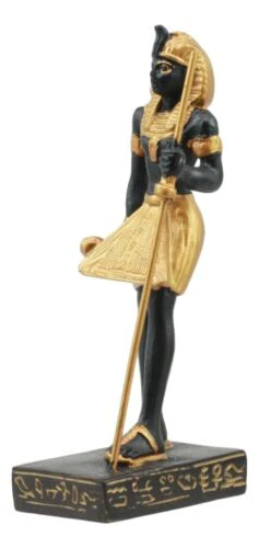 Egyptian God Pharaoh Amun The Guardian Miniature Figurine 3.25"H - Image 2