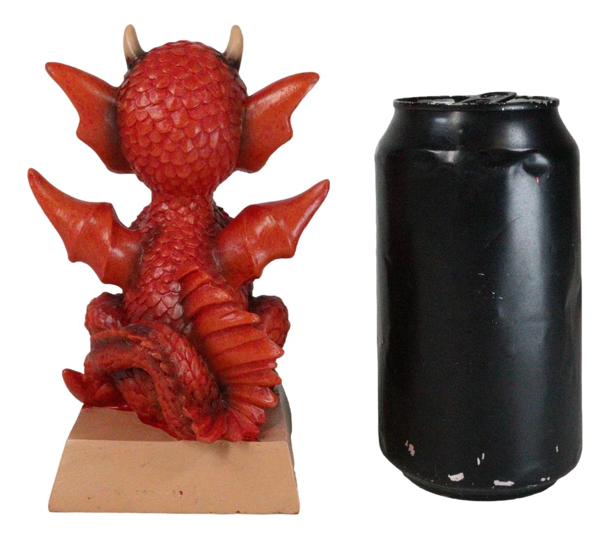 Fantasy Red Fire Koan Cartoon Chibi Dragon Figurine What Would A Dragon Do? - Image 7
