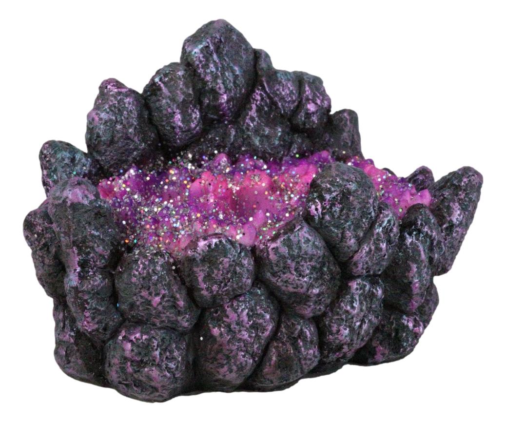 Faux Geode Crystals Rock Magic Wands Holder Stand Prop Accessory Decor - Image 5