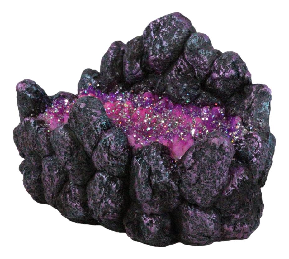 Faux Geode Crystals Rock Magic Wands Holder Stand Prop Accessory Decor - Image 6
