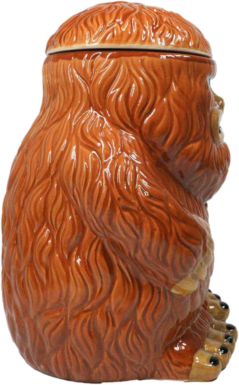 Forest Mythical Creature Sasquatch Big Foot Cryptid Ape Ceramic Cookie Jar - Image 5