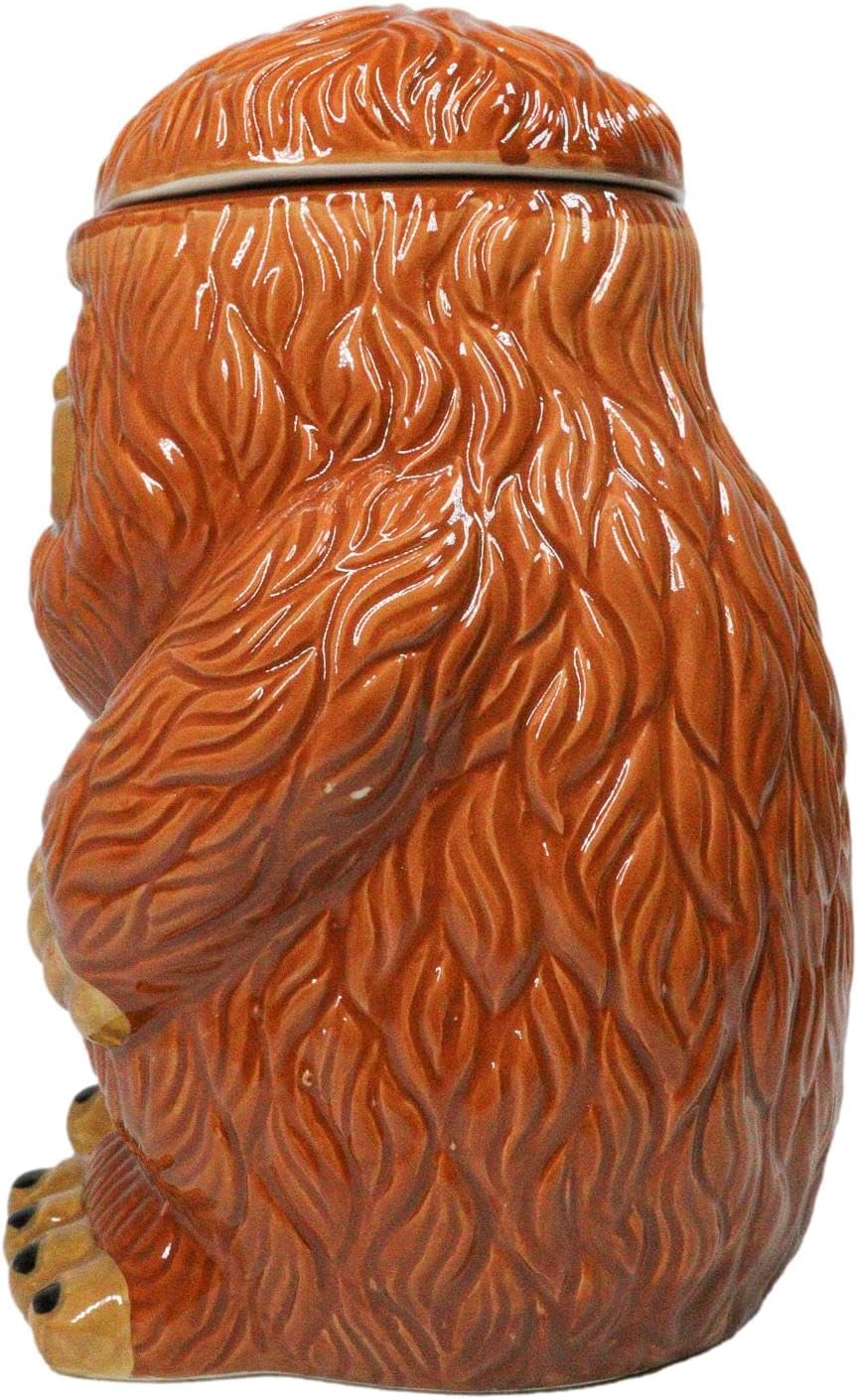 Forest Mythical Creature Sasquatch Big Foot Cryptid Ape Ceramic Cookie Jar - Image 6