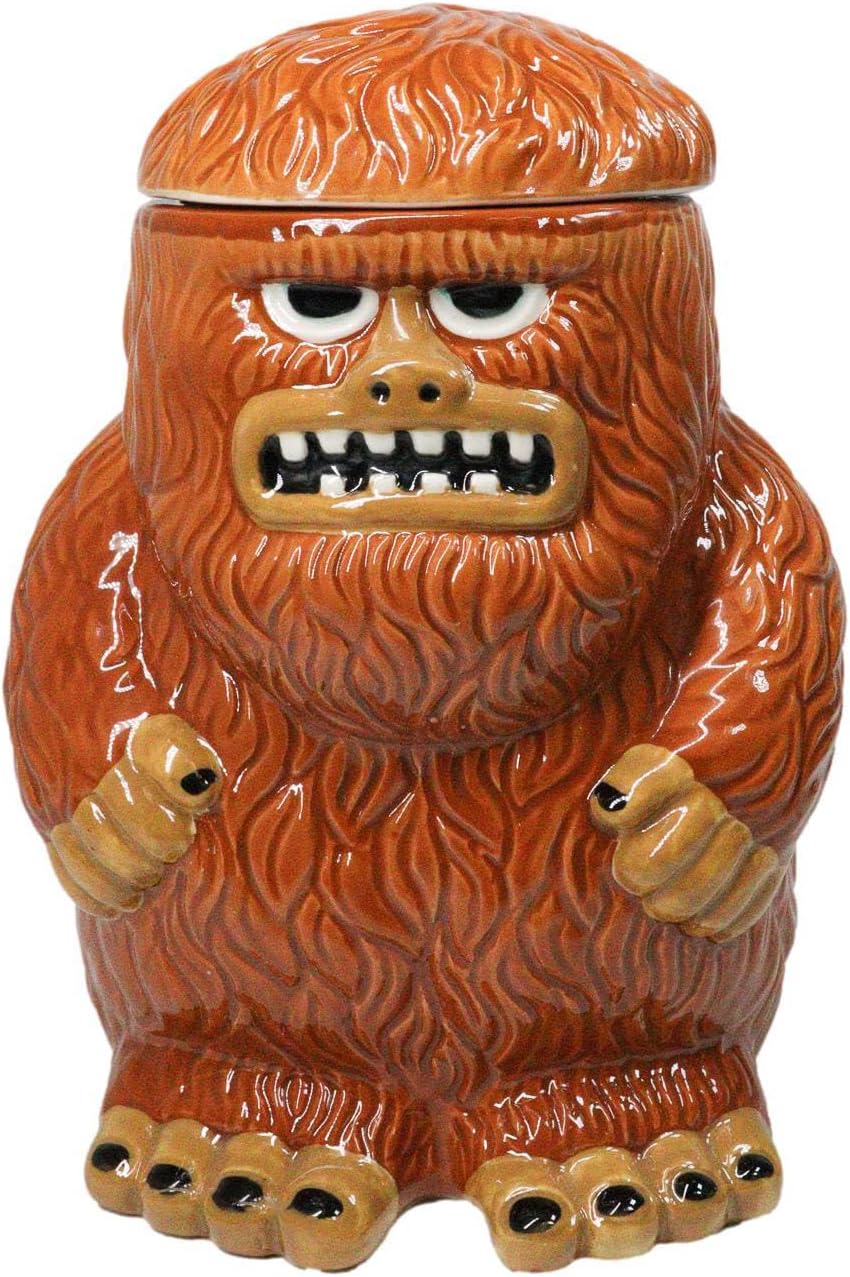 Forest Mythical Creature Sasquatch Big Foot Cryptid Ape Ceramic Cookie Jar - Image 7