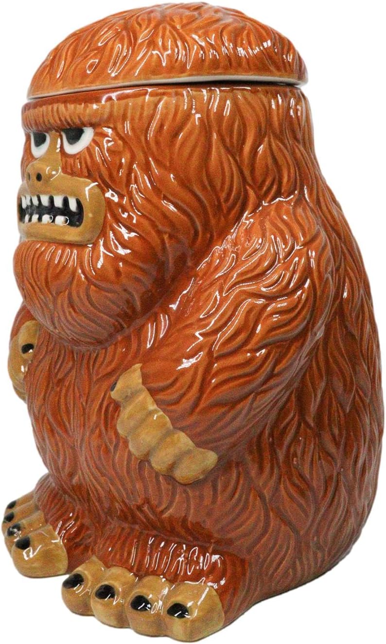 Forest Mythical Creature Sasquatch Big Foot Cryptid Ape Ceramic Cookie Jar - Image 8