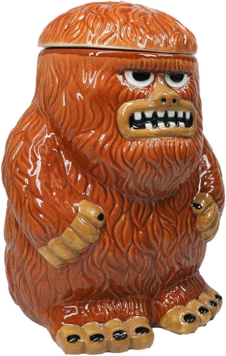 Forest Mythical Creature Sasquatch Big Foot Cryptid Ape Ceramic Cookie Jar - Image 9