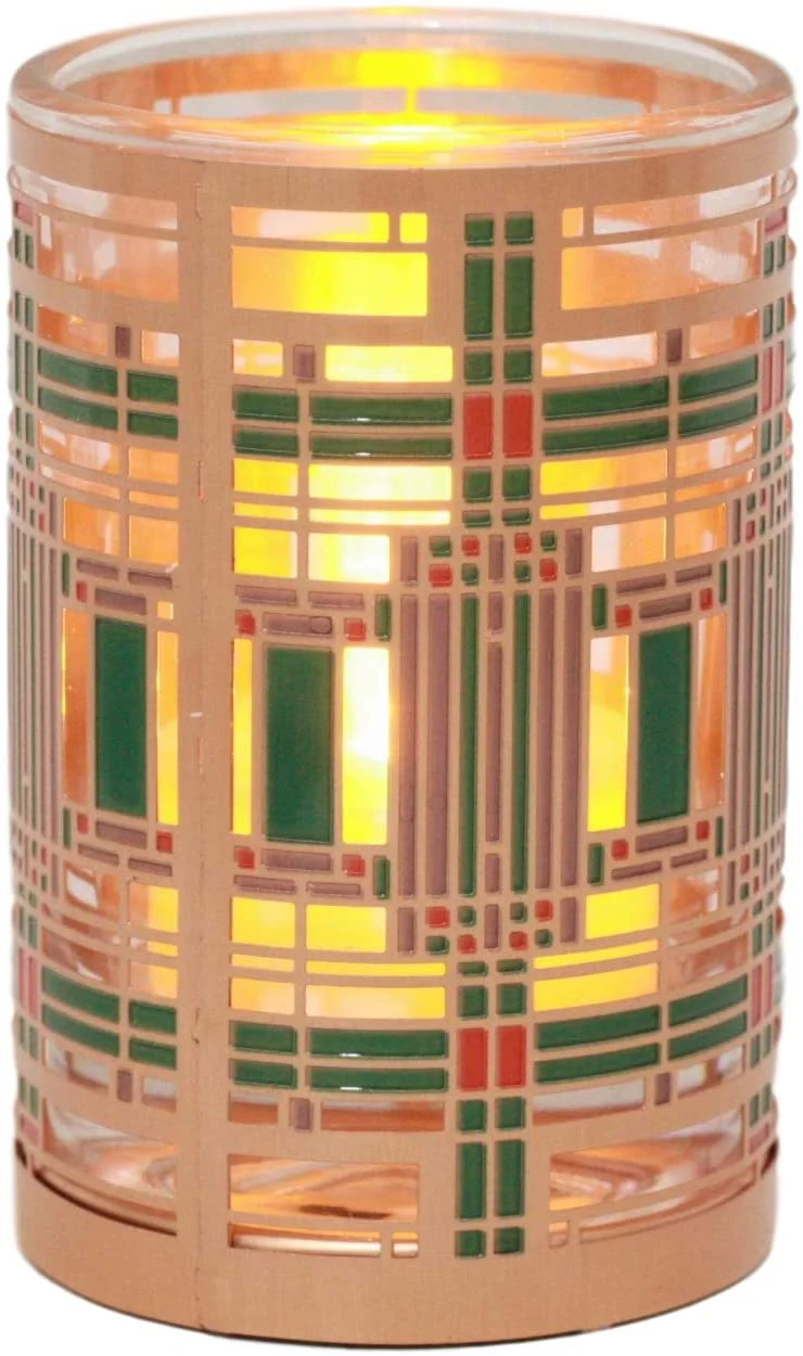 Frank Lloyd Wright Oak Park Studio Reception Hall Skylight Votive Candle Holder - Image 3