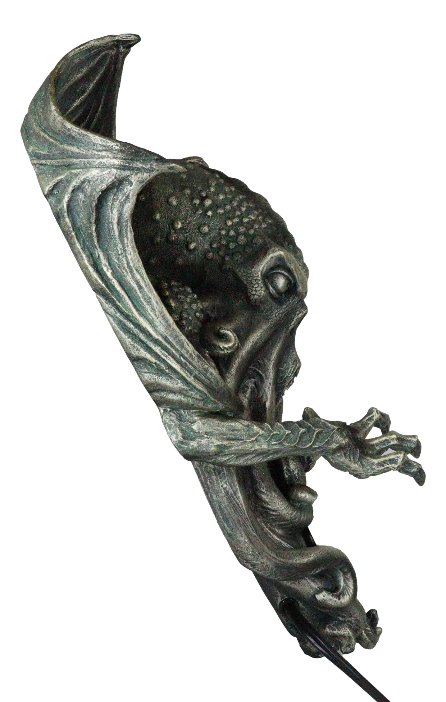 Great Old Ones Cthulhu Kraken Octopus Holding Spherical Ball Lamp Wall Sconce - Image 3