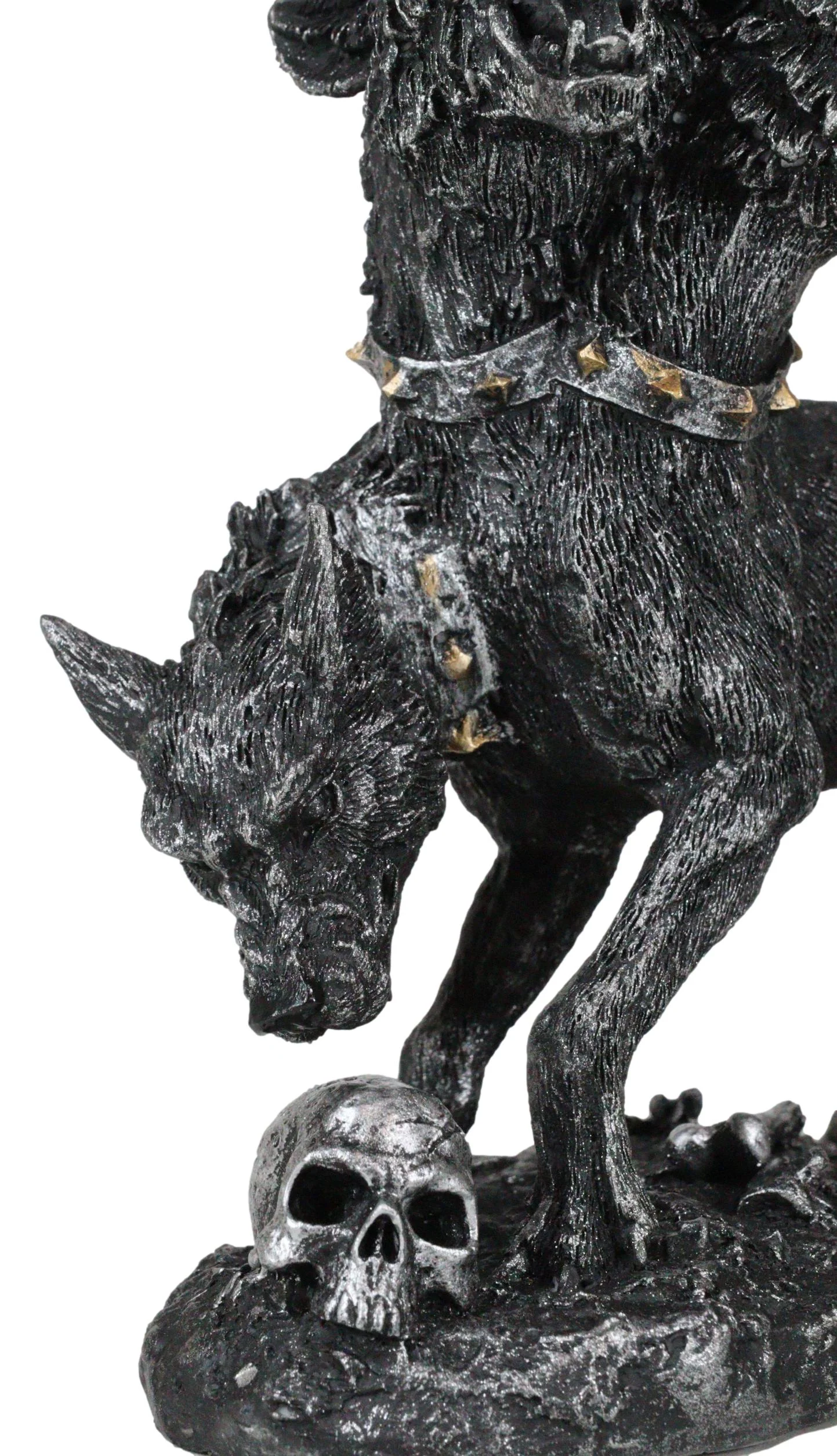 Greek Mythology Guardian 3 Headed Hydra Hound Dogs Of Hades Cerberus Figurine - Image 6
