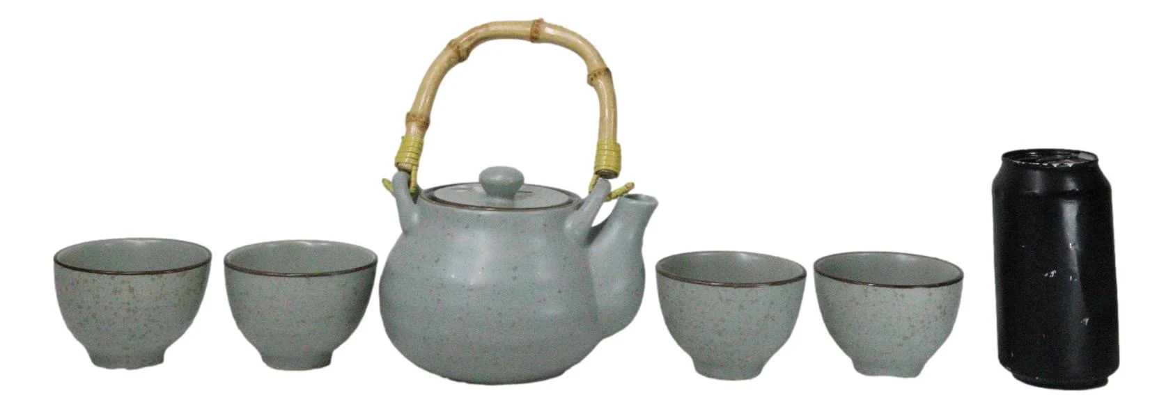 Japanese Sakura Pastel Ume Plum Cherry Blossom Traditional Teapot With Cups Set - Image 8