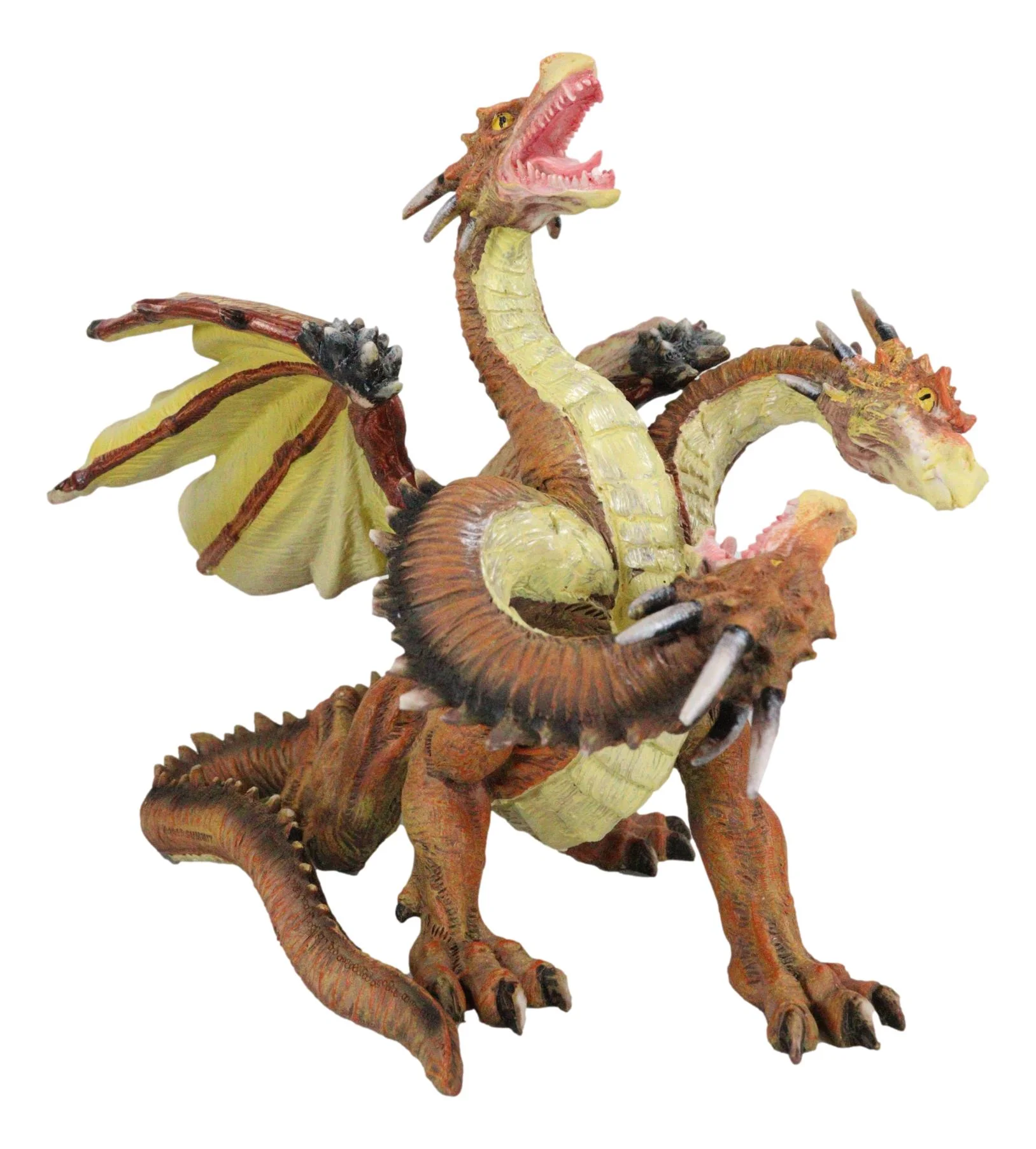 Labors Of Hercules 3 Headed Hydra Dragon Behemoth Attacking Fantasy Figurine - Image 5