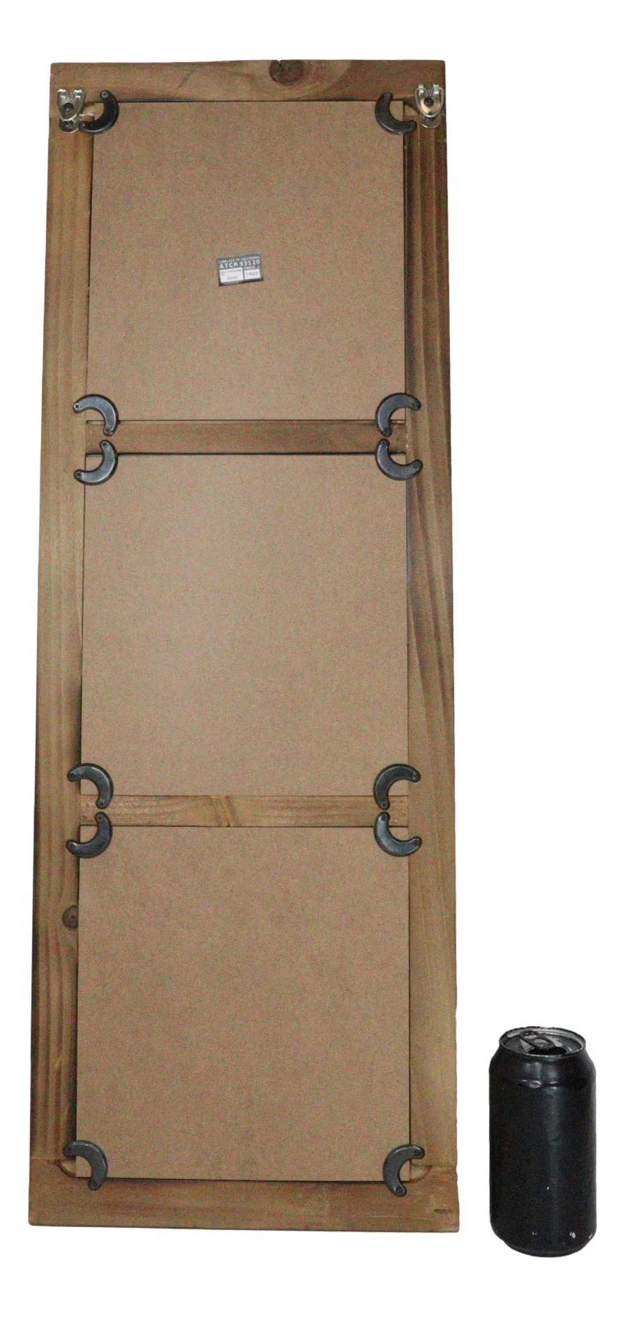 Large 30"H Western Rustic Bear And Moose In Pine Trees Forest Wooden Wall Mirror - Image 7