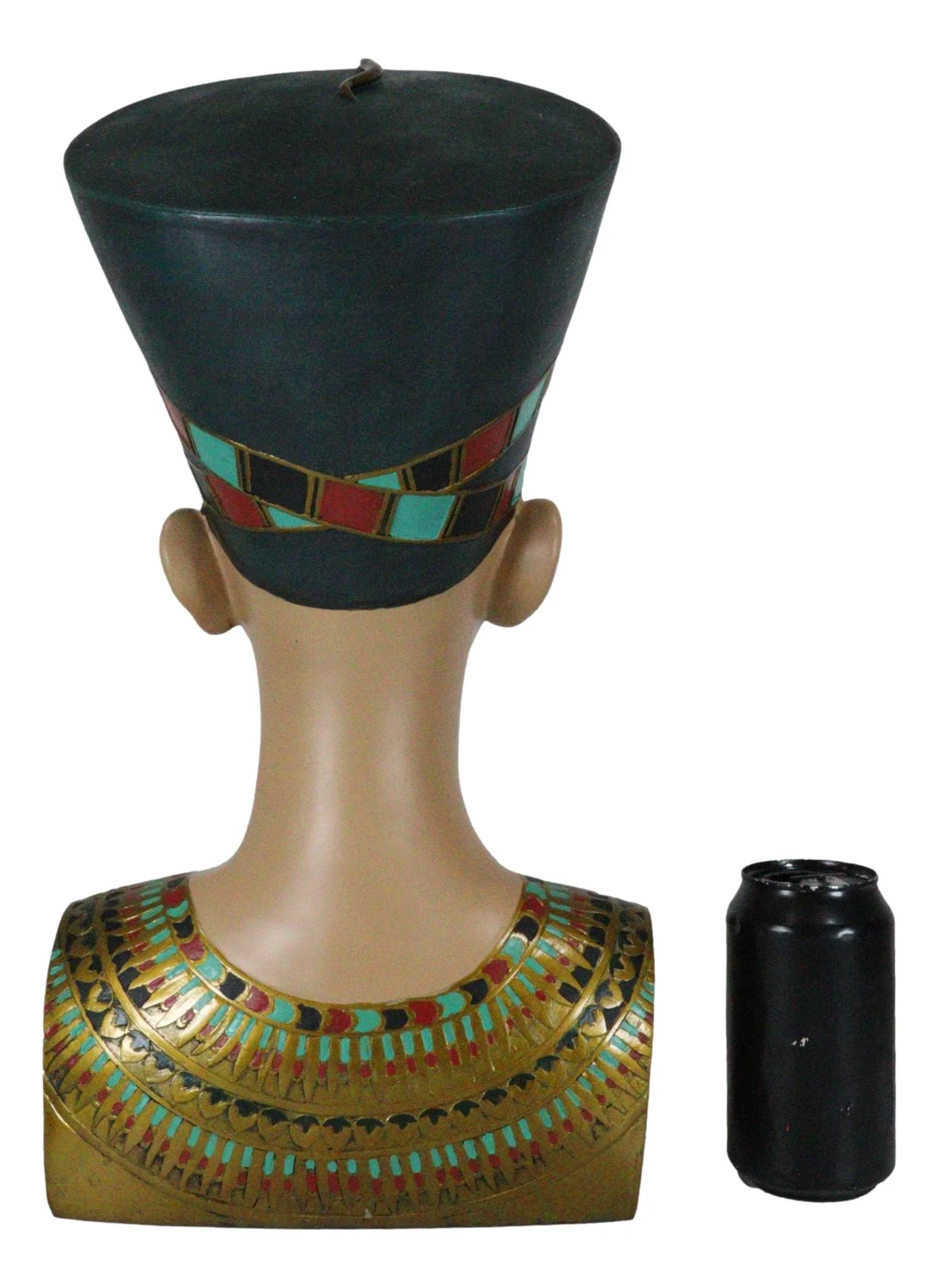 Large Ancient Egyptian Queen Nefertiti Bust Statue 18"H Classical Egypt Decor - Image 8