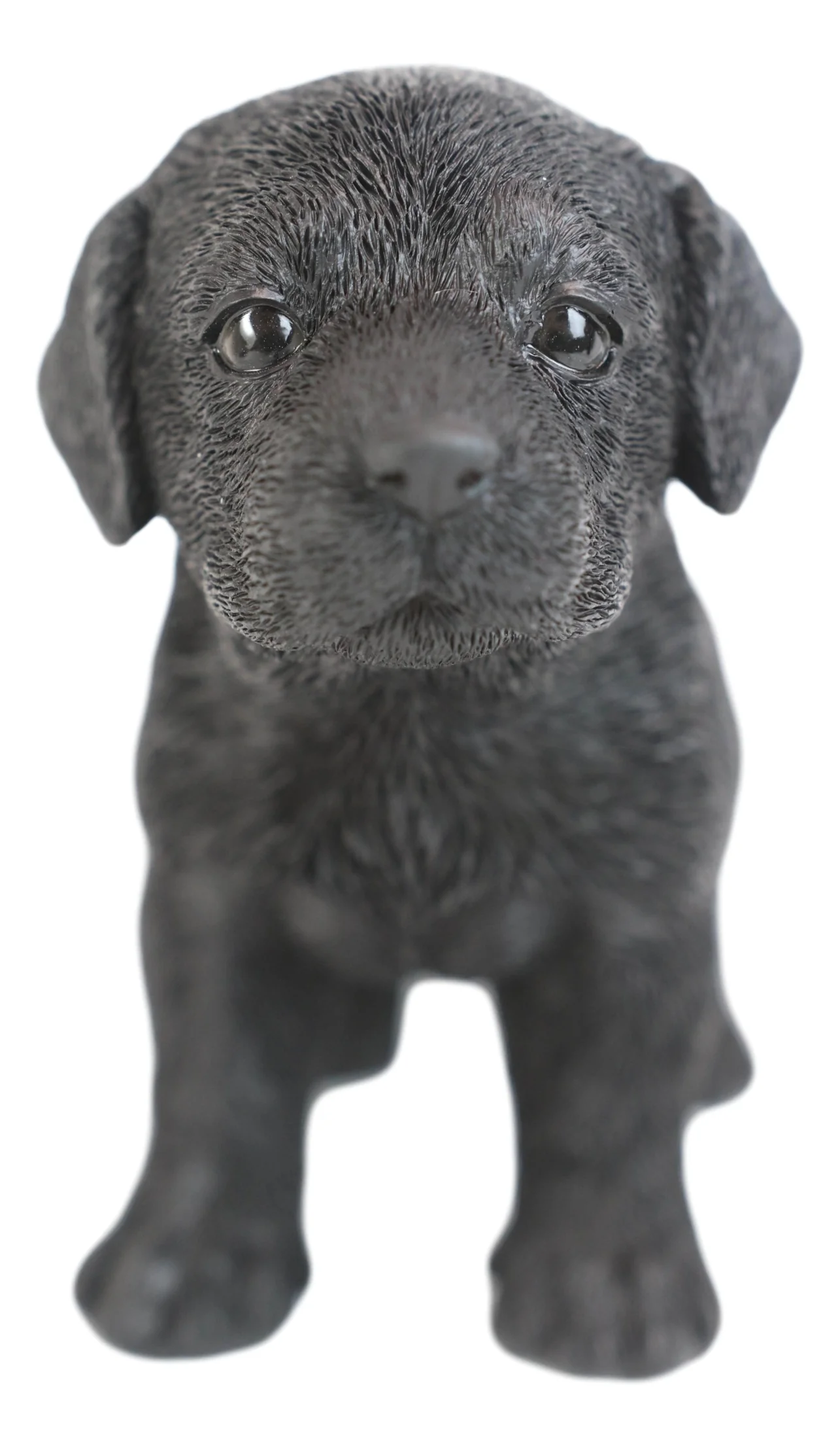 Lifelike Adorable Black Labrador Retriever Puppy Dog Statue 5"H Memorial Pet Pal - Image 5