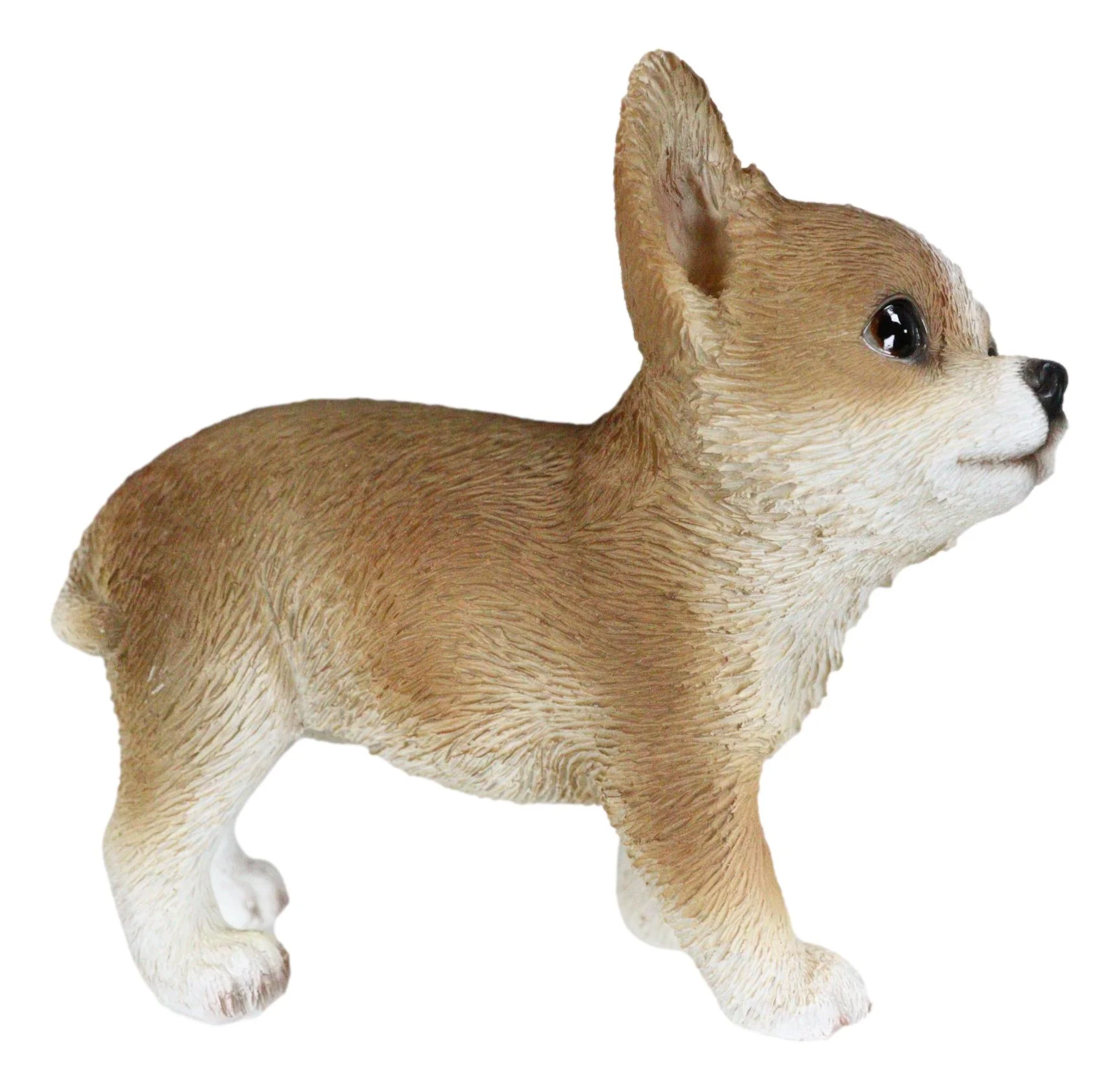 Lifelike Adorable Shorthair Deer Head Chihuahua Puppy Dog Figurine Pet Pal - Image 6