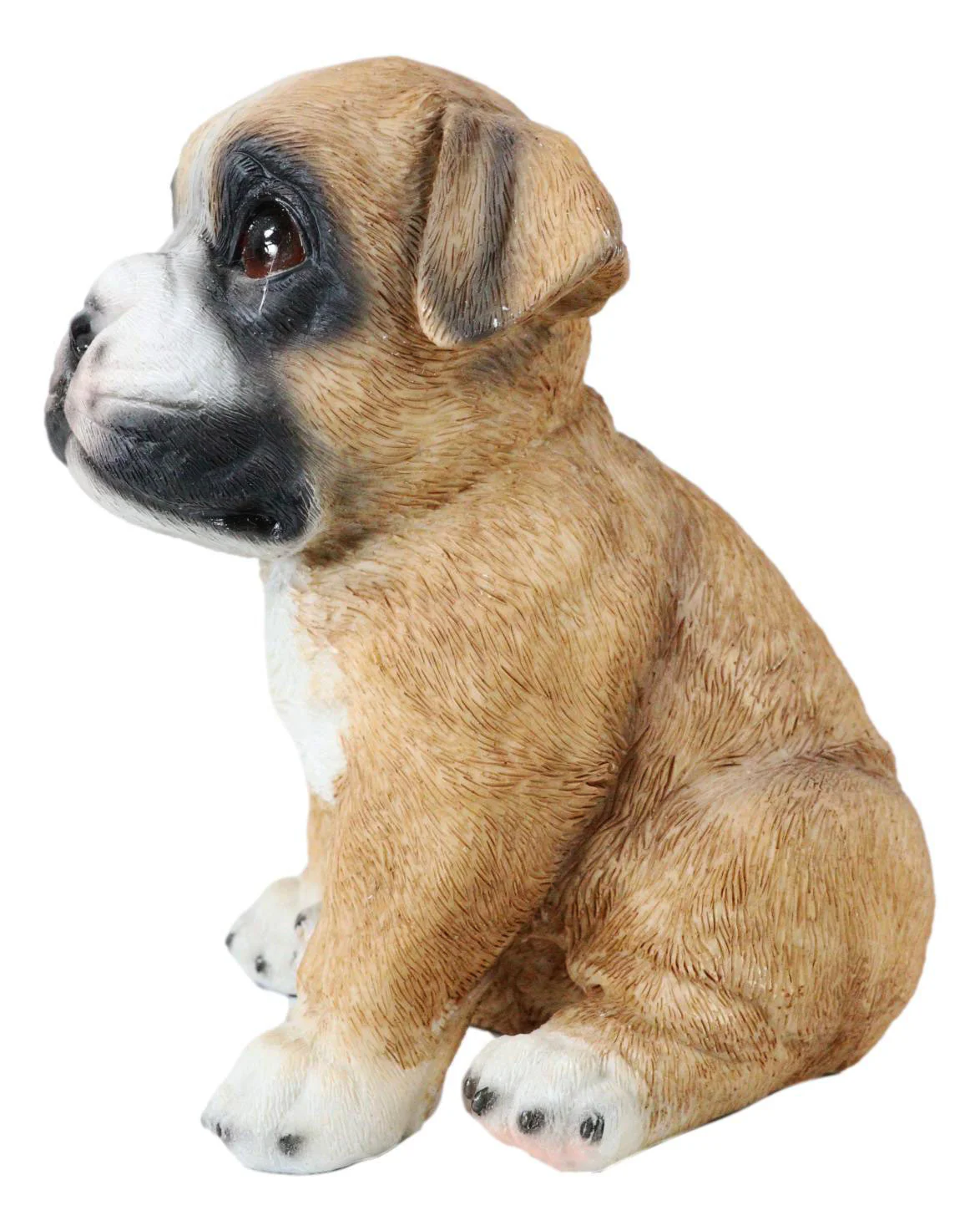 Lifelike Fawn Boxer Puppy Dog Sitting Figurine Pet Pal Pedigree Dogs Canine - Image 2