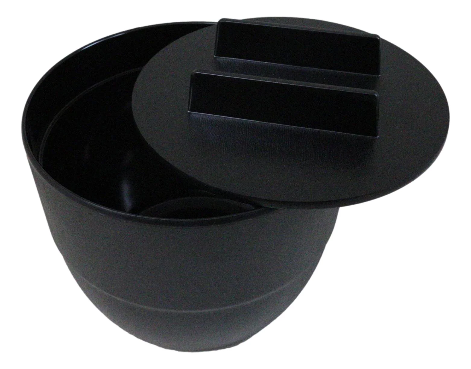 Made In Japan Melamine Modern Ohitsu Rice Container Serving Bowl With Lid 60oz - Image 4