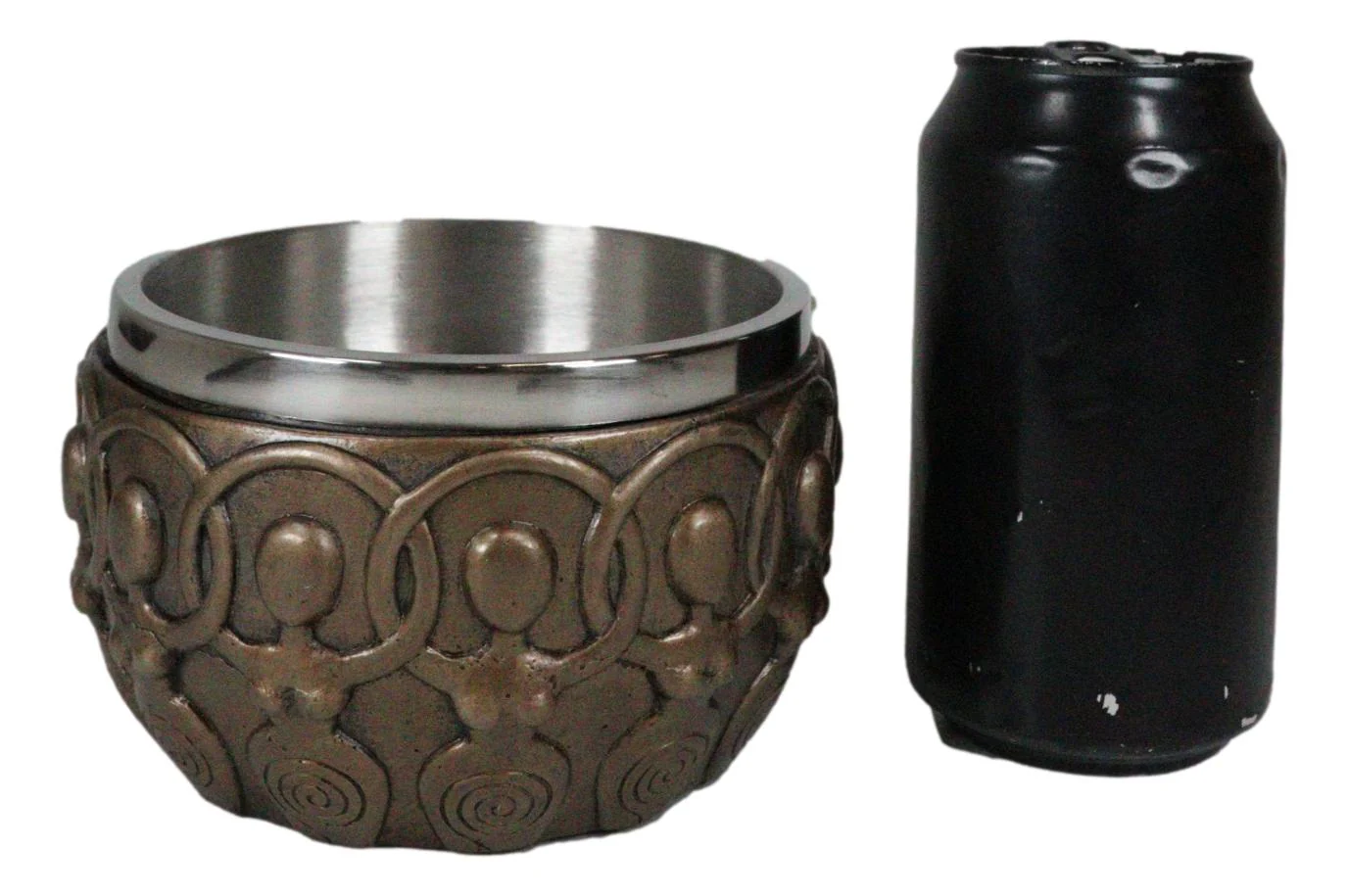 Metaphysical Wicca Spiritual Shaman Spiral Triple Goddess Smudge Smudging Bowl - Image 7