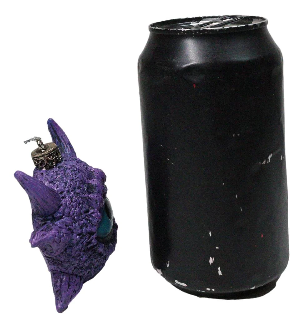 Mordor Legendary Fantasy Purple Eye of The Dragon Hanging Ornament Figurine - Image 7