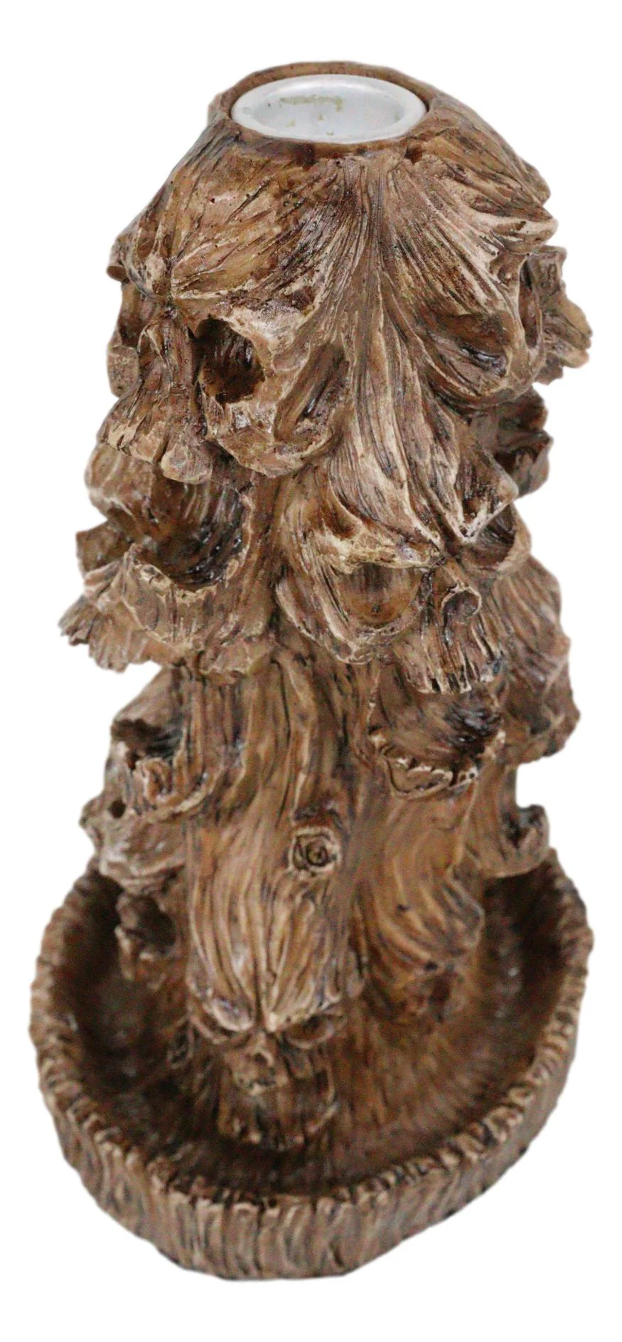 Morphing Screaming Underworld Skulls In Willow Tree Backflow Incense Cone Burner - Image 4