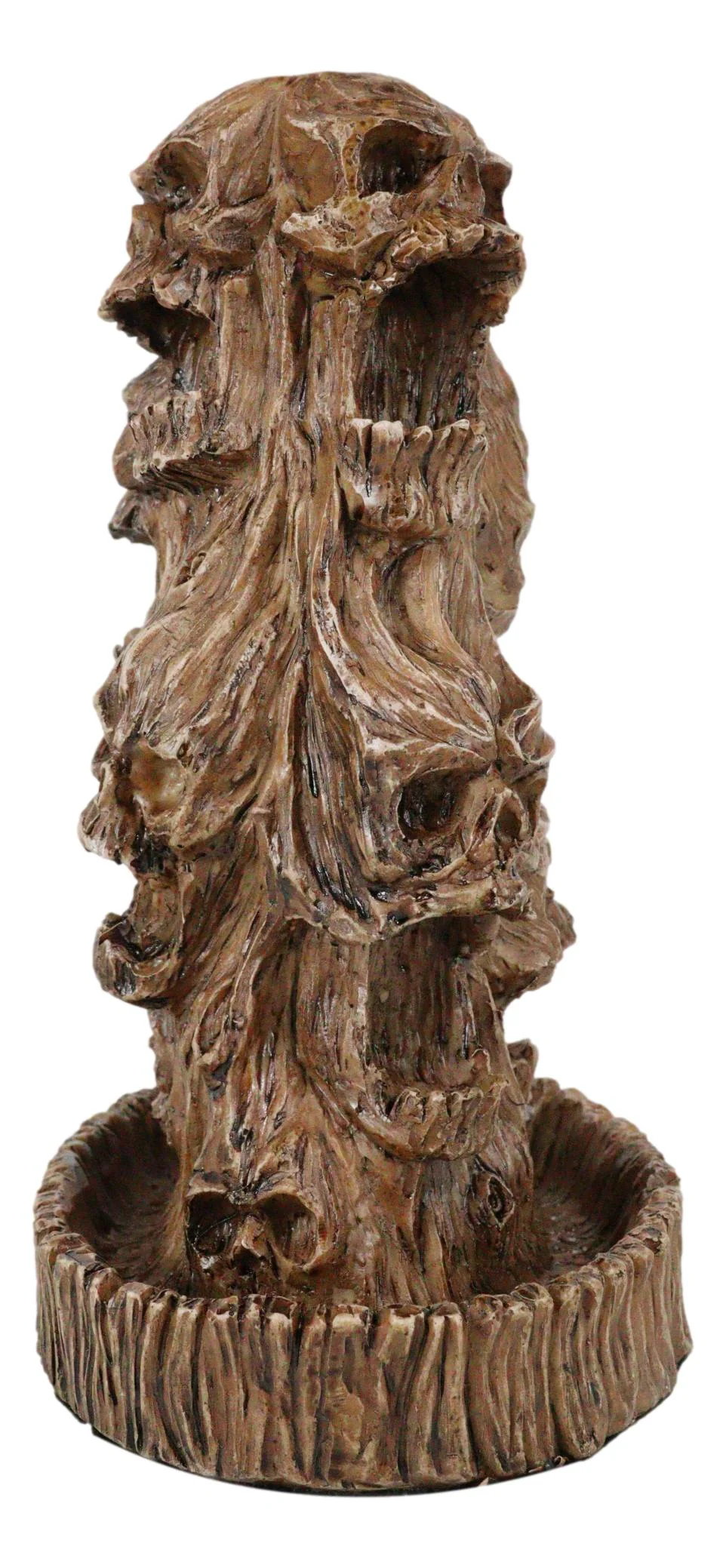 Morphing Screaming Underworld Skulls In Willow Tree Backflow Incense Cone Burner - Image 6