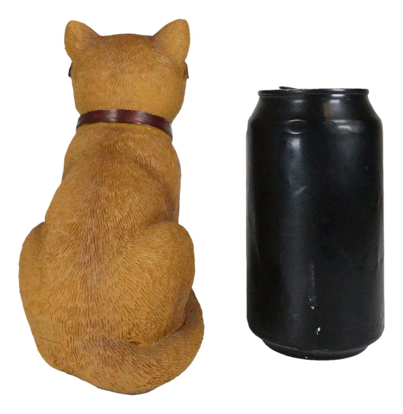 No Pussies Here! Tabby Cat With Shades Flipping The Bird Middle Finger Figurine - Image 8