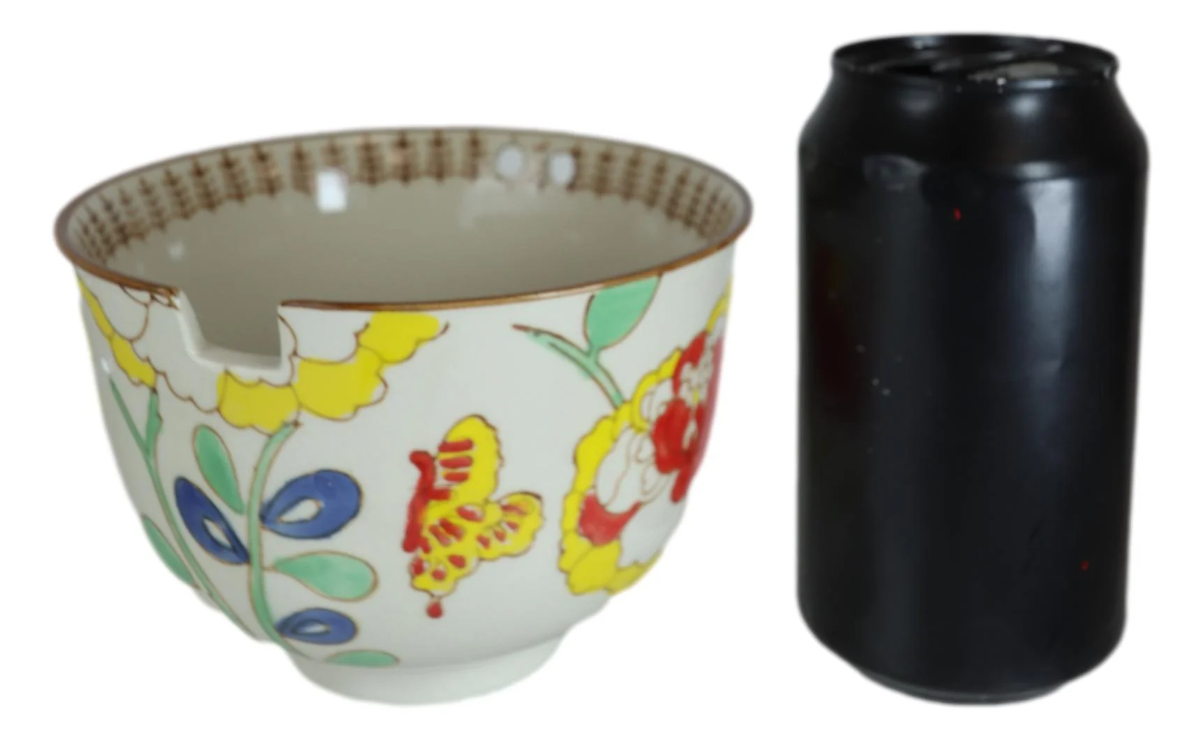 Pack Of 2 Ceramic Ramen Donburi Noodles Bowl & Chopsticks Set Spring Flower Bloom - Image 6