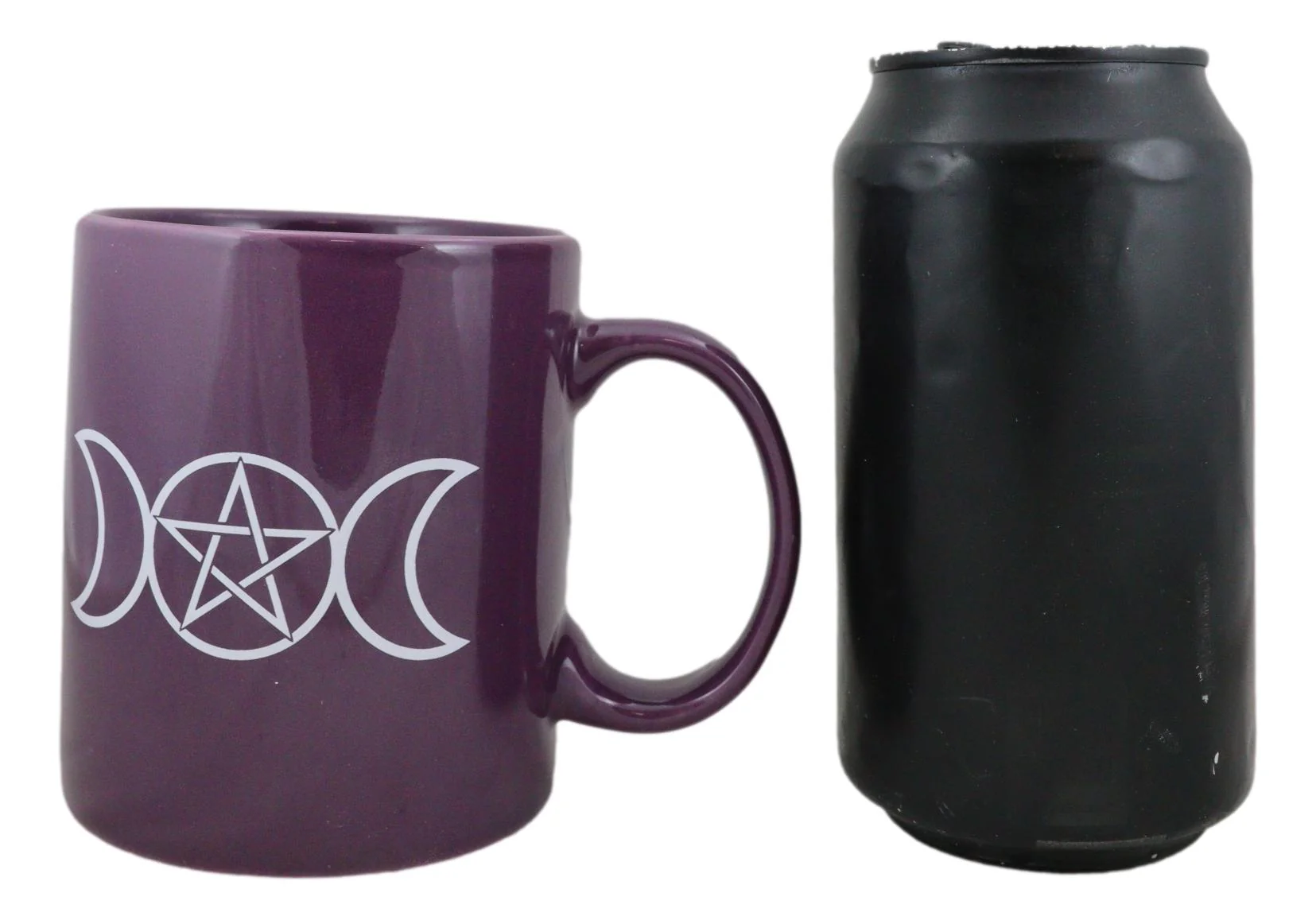 Pack Of 2 Wiccan Triple Goddess Moon Waxing Full Waning Moons Bone China Mugs - Image 9