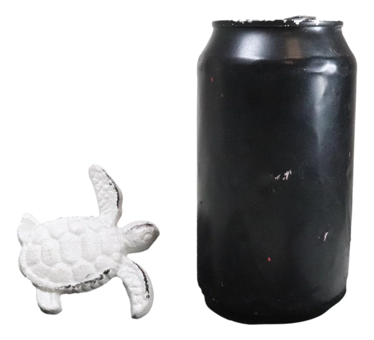 Pack Of 6 Aged White Swimming Marine Sea Turtle Drawer Cabinet Door Pull Knobs - Image 8