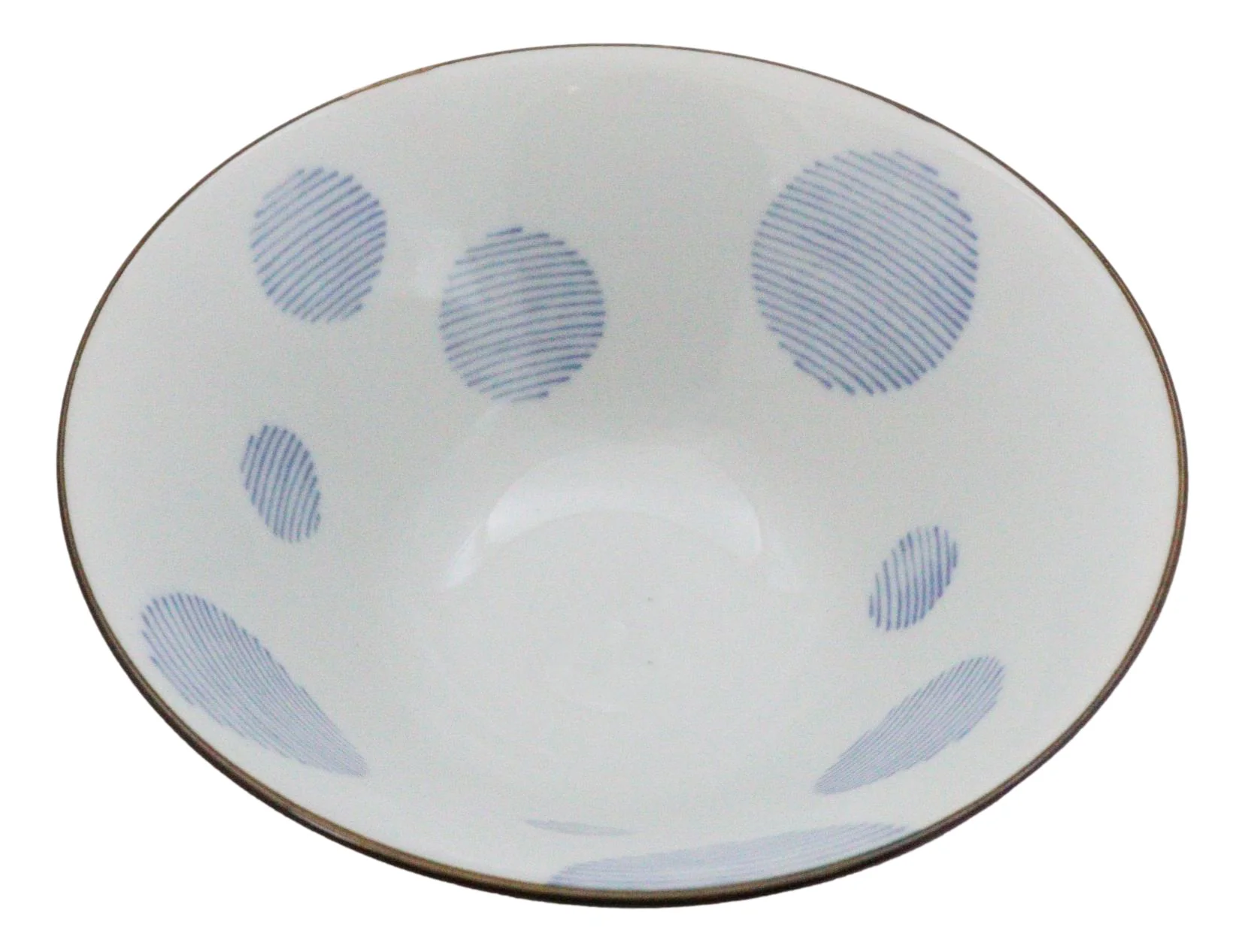 Pack Of 6 Mizutama Tokusa Made In Japan 38oz Ramen Soup Rice Sorigata Bowls - Image 5