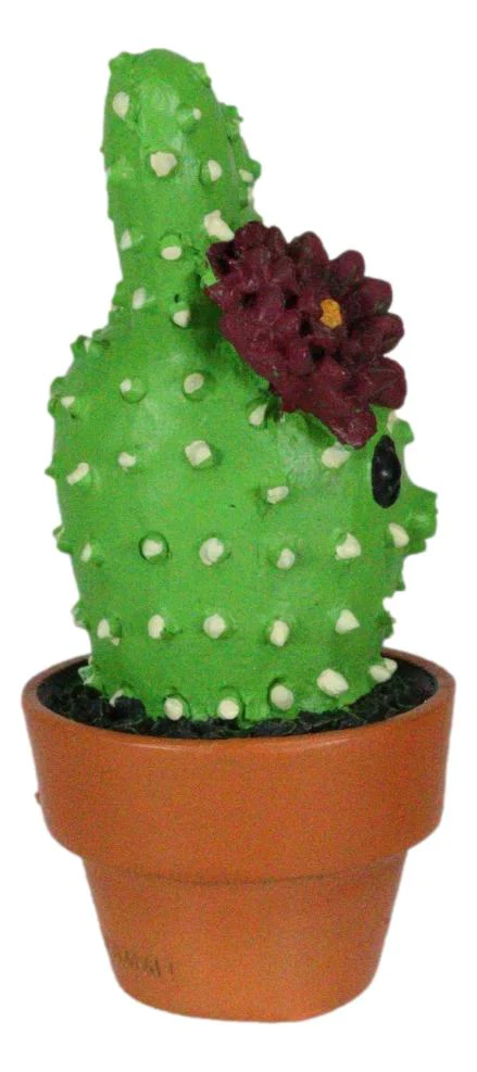 Prickles Whimsical Rabbit That Transform Into Cactus Plant In Pot Figurine Small - Image 6